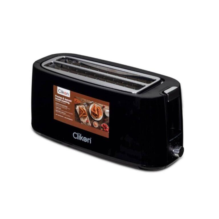 Clikon 4 Slice Bread Toaster – CK2459 (1200W–1400W)