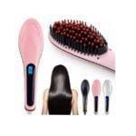 Fast Hair Straightener Brush with LCD Display 29W