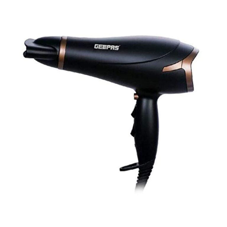 Geepas GH8643 Hair Dryer – 2200W Ionic Hair Dryer with 2-Speed & 3-Temperature Settings