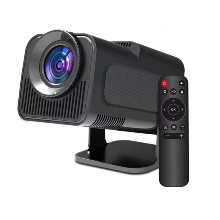 HY320 Mini Smart Projector - Native 1080P, 4K Support, Wi-Fi 6, Bluetooth 5.0, 150" Display