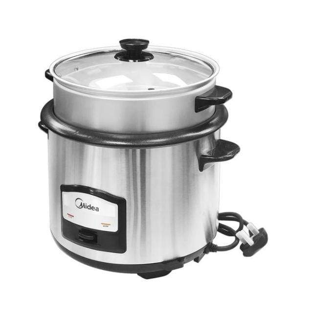 Modino Rice Cooker MIDEA 1.8L Rice Cooker MG-TH657A – Non-Stick, Automatic Keep Warm, 750W ...