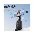 P03 Magic Snapshot 360 AI Auto-Face Tracking Gimbal with RGB Lights