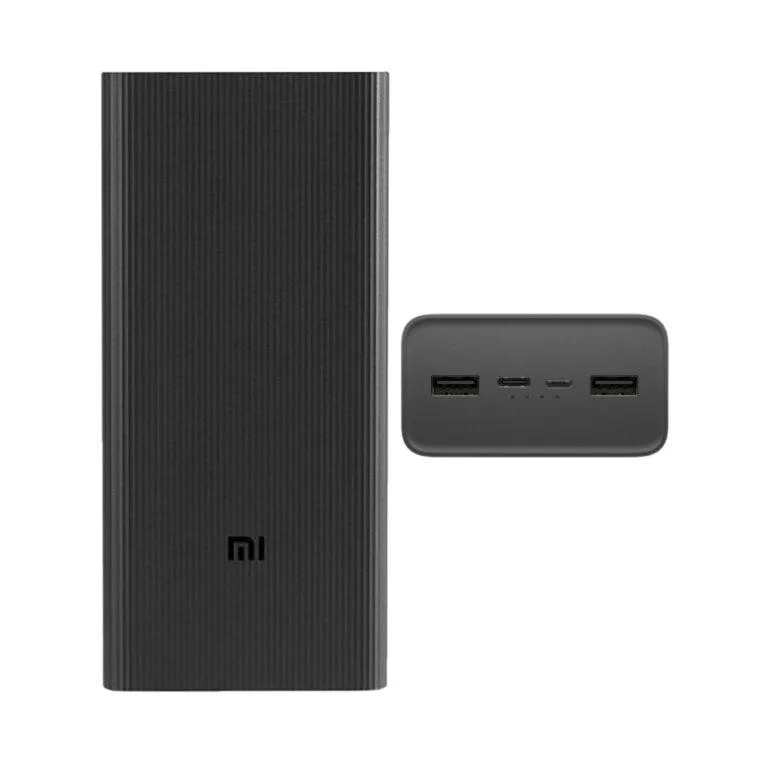 Xiaomi Mi 30000mAh Power Bank – 18W Fast Charging, Triple Output, Dual Input, Black