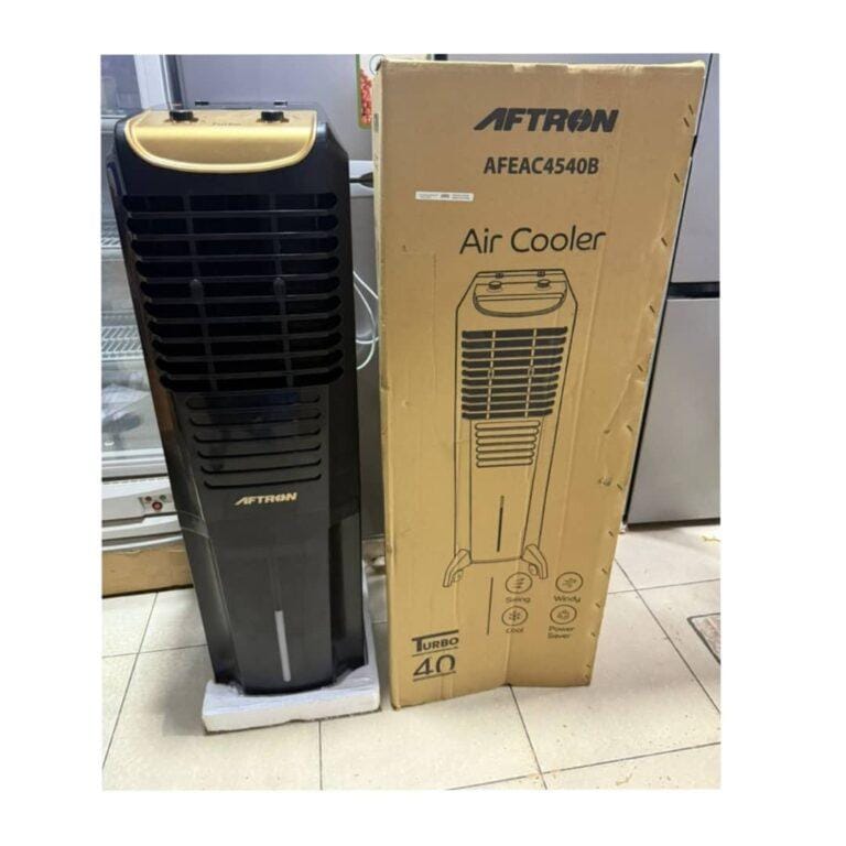 Aftron 40L Air Cooler AFEAC4540B – Fresh Turbo 40, Swing, Windy, Cool & Power Saver Modes