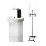 YY-3 Portable Broadcast Light – 14" LED Ring Light Kit with Adjustable Tripod, 4000mAh Battery, Multi-Color Modes, and Phone Holder