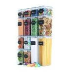 14pcs Airtight Food Storage Container Set – BPA-Free Plastic, Stackable, Microwave, Freezer & Dishwasher Safe