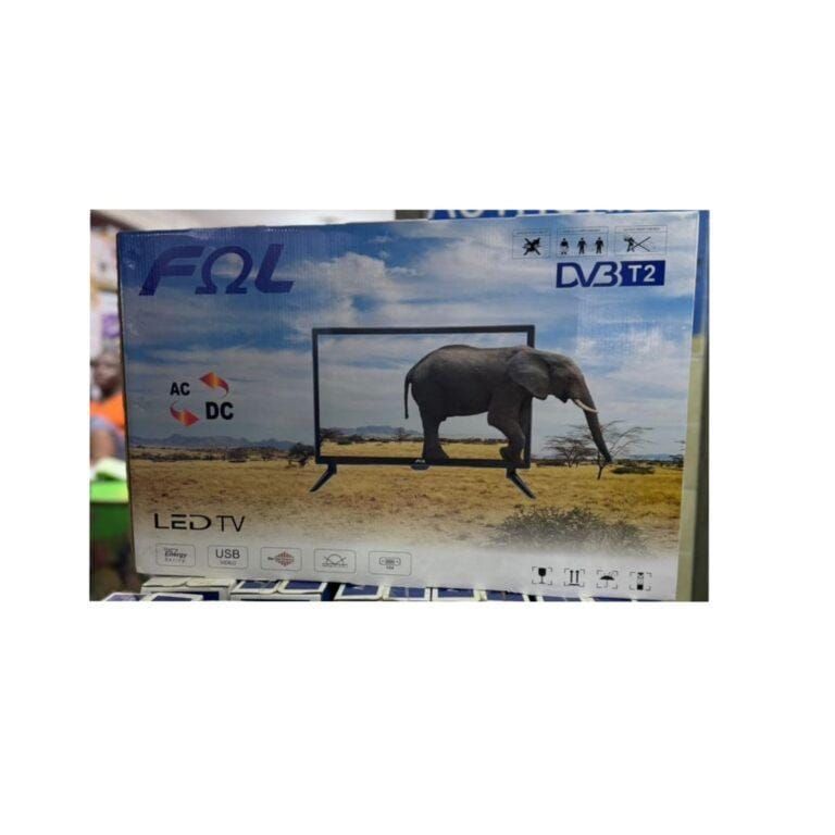 Fol 32-Inch Digital LED TV – DV3-T2, USB, AC/DC, VGA, Energy Saver, Remote Control