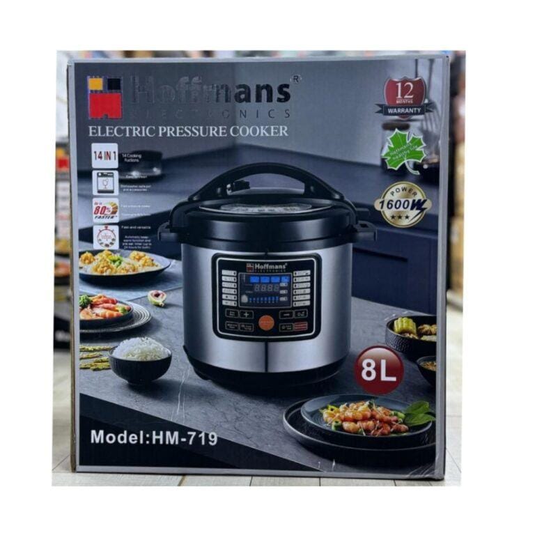 Hoffmans 8L 14-in-1 Electric Pressure Cooker HM-719 – 1600W