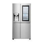 LG 668L Knock Knock Side-by-Side Refrigerator – InstaView Door-in-Door, HygieneFRESH+ GR-X257CSAV