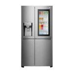 LG 668L Knock Knock Side-by-Side Refrigerator – InstaView Door-in-Door, HygieneFRESH+ GR-X257CSAV