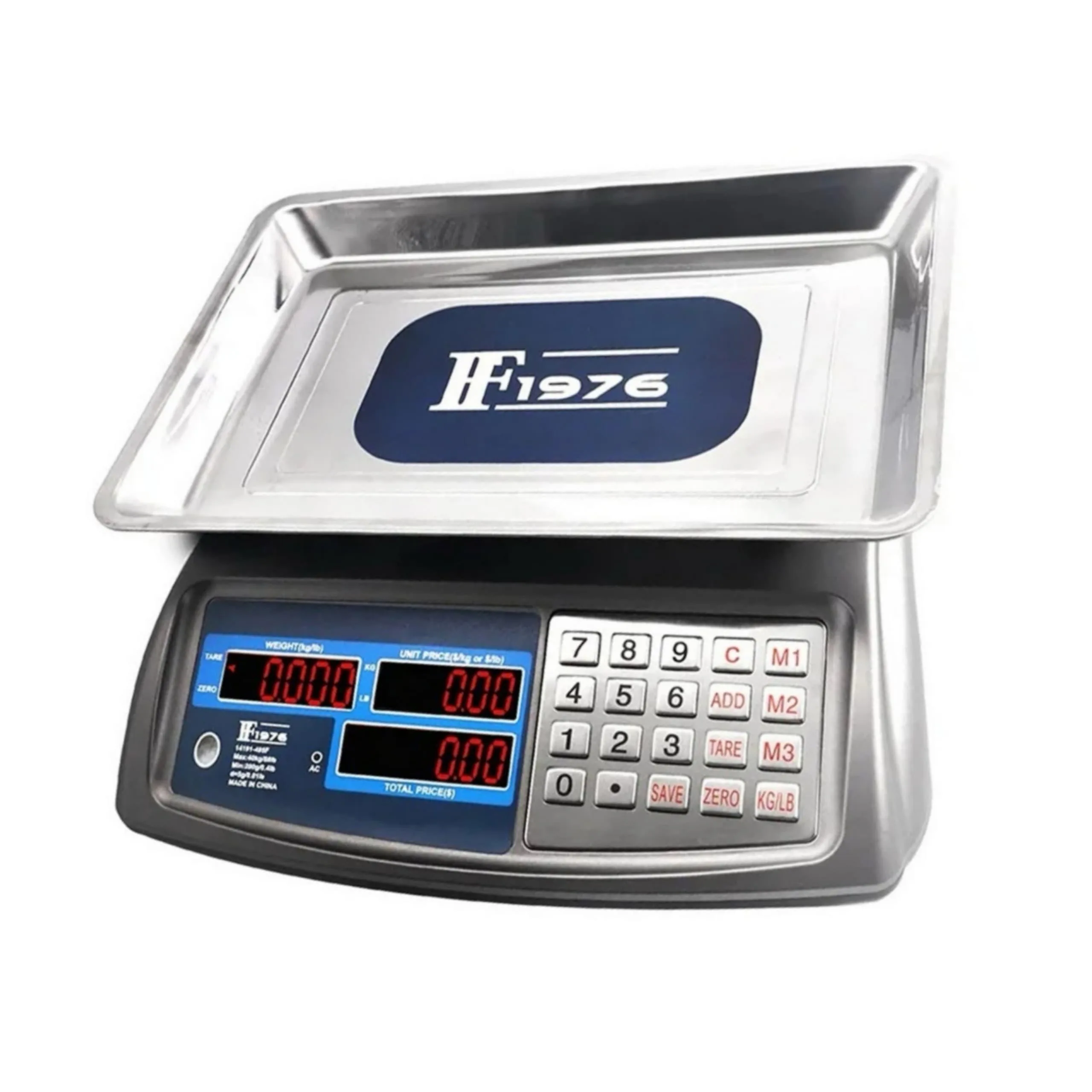 Digital Price Computing Kitchen Scale – 40kg Capacity – Model 14191-495F