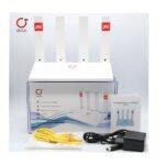 OLAX MC50 Pro 4G LTE Outdoor CPE Wireless Router – 300Mbps, SIM Card Slot, WiFi 6, 4 LAN Ports