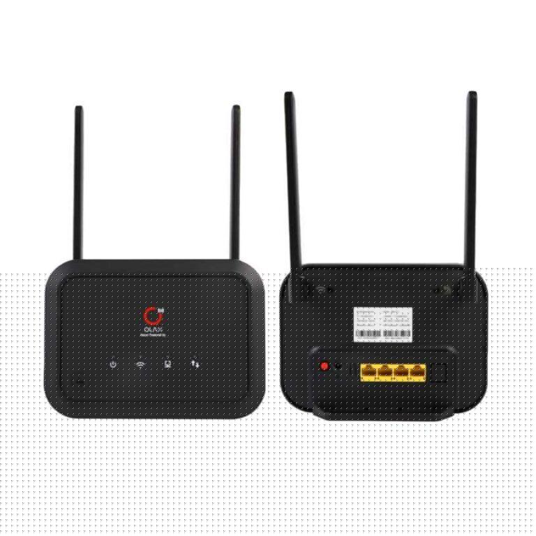 Olax AX8 Pro 4G LTE Wi-Fi 6 Router – 300Mbps, 5000mAh Battery, Detachable Antennas, Supports 32 Users