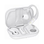 Haino Teko OWS-H4 Open-Fit SportBuds — Bluetooth 5.4 Earphones , ENC Call Noise Reduction & 30 hr Battery (White)