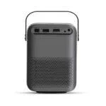 Porodo Full HD Portable Projector- 100 Inch, 3000 Lumens, Bluetooth, 2600mah - PD-HDPRJAN-BK