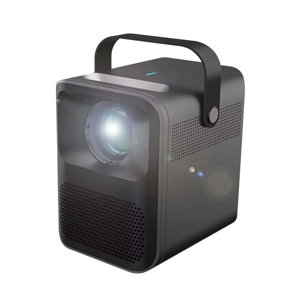 Porodo projector3 Porodo Full HD Portable Projector- 100 Inch, 3000 Lumens, Bluetooth, 2600mah - PD-HDPRJAN-BK