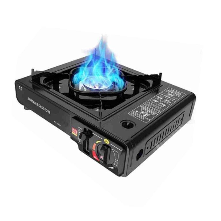 BDZ-155-A Portable Gas Stove with Auto Ignition & Carrying Case – Compact Butane Cooker