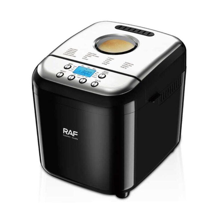 RAF R.208 Bread Maker – 19-Program Automatic Bread Machine 1KG Capacity, LCD Display, Delay Timer, 600W