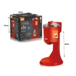 RAF Automatic Ice Cream Maker R.0901R | 1L Capacity | Fresh Homemade Ice Cream in Just 10 Minutes