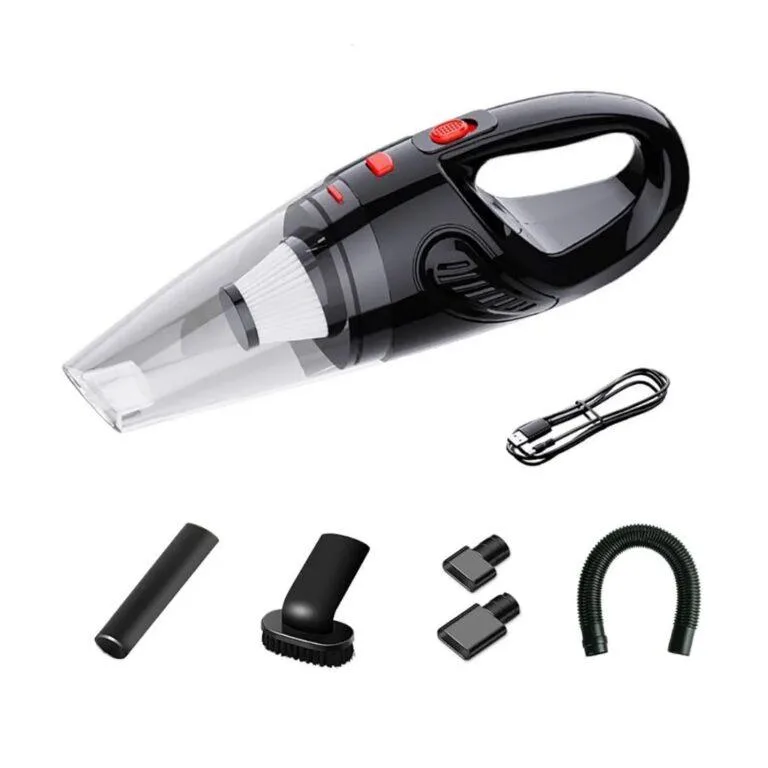 Suitu ZY-2021 Cordless Handheld Car Vacuum Cleaner – 120W Powerful Suction, Wet & Dry, Rechargeable