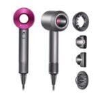 Supersonic™ Professional Hair Dryer – Fast Drying, Heat Protection, 110,000 RPM Brushless Motor with 5 Magnetic Attachments