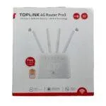 Toplink 4G Router Pro3 – HW715s 4G LTE with SIM Card Slot, 5000mAh Battery, Dual-Band Wi-Fi 6, and Support for 32 Users
