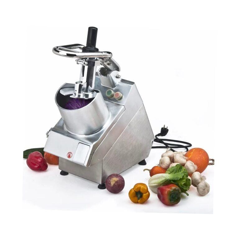 Electric Vegetable Slicer & Mandoline Slicer – 6 Blade Commercial Cutter for Vegetables, Fruits & Cheese