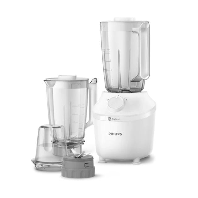 Philips 3000 Series Daily Collection 2 in 1 Double Jar Blender HR2041/50 – 450W ProBlend, 1 L , Ice-Crusher