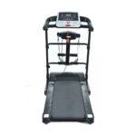 Multifunctional 2.0HP Foldable Treadmill with Massager, MP3/USB/Bluetooth, Sit-up Bar & Resistance Bands – 120kg Max Capacity