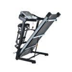 Multifunctional 2.0HP Foldable Treadmill with Massager, MP3/USB/Bluetooth, Sit-up Bar & Resistance Bands – 120kg Max Capacity