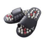 Acupuncture Foot Massager Slippers – Reflexology Sandals with Adjustable Straps