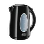 Black &. Decker 1.7L Electric Kettle – 2200W, Concealed Heating, Auto Shut-Off, Black Model JC69-B5
