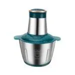 Hoffmans HM-8822 2L Electric Chopper & Meat Grinder – Powerful 400W Motor, Stainless Steel Body