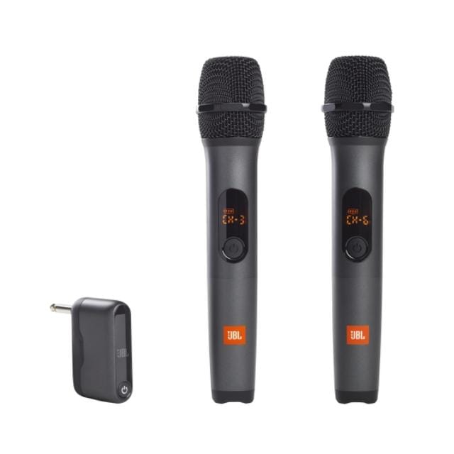 JBL Wireless Microphone Set (Black) – JBLWM | Compatible with All JBL PartyBox Speakers