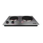 DSP KD4047 Double Electric Cooker Hot Plate – 1000W & 1500W Cast-Iron, Stainless Steel Body