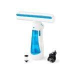 Geepas 3-in-1 Spray, Wipe & Vacuum Window Cleaner – Cordless Handheld Cleaning Tool GWC63065UK