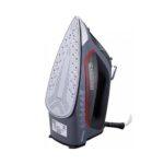 Black & Decker X2050 Steam Iron – 2200W, Ceramic Soleplate, 380ml Water Tank – Red/Grey