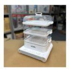 Boma BM-A1808 18L Large Electric Food Steamer 3-Tier Design, 800W