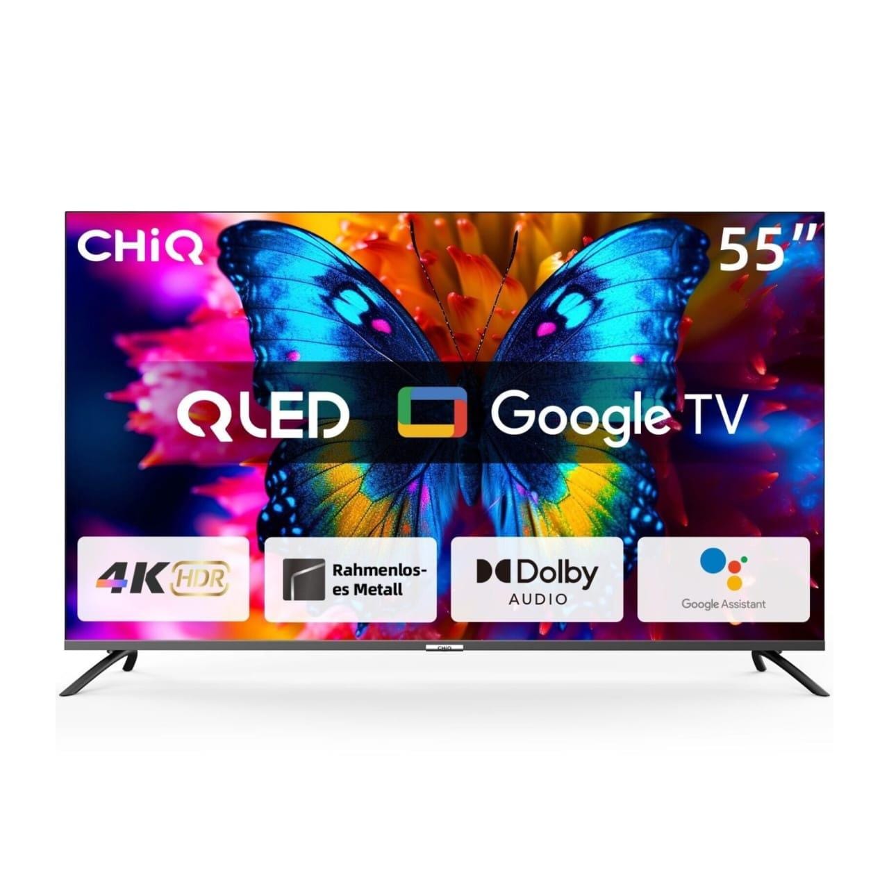 CHiQ 55-Inch QLED 4K UHD HDR Android Smart TV - Fairprice Mall