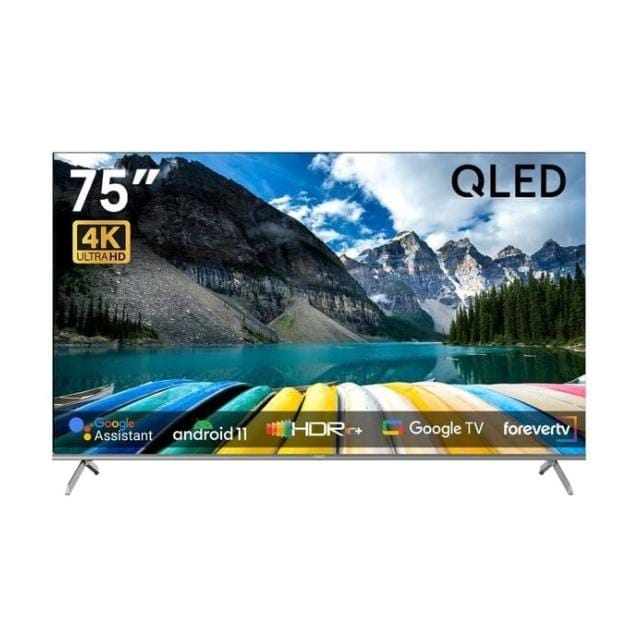 CHiQ 75-Inch QLED 4K UHD Android TV - Fairprice Mall