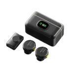 Green Lion GLM Wireless Microphone Lite – Dual Mic System with Charging Case, 2.4GHz Digital, 21H Battery