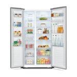 Hisense 750L Side-by-Side Refrigerator with Water Dispenser – Silver | RC-75WS4SB1, Frost Free