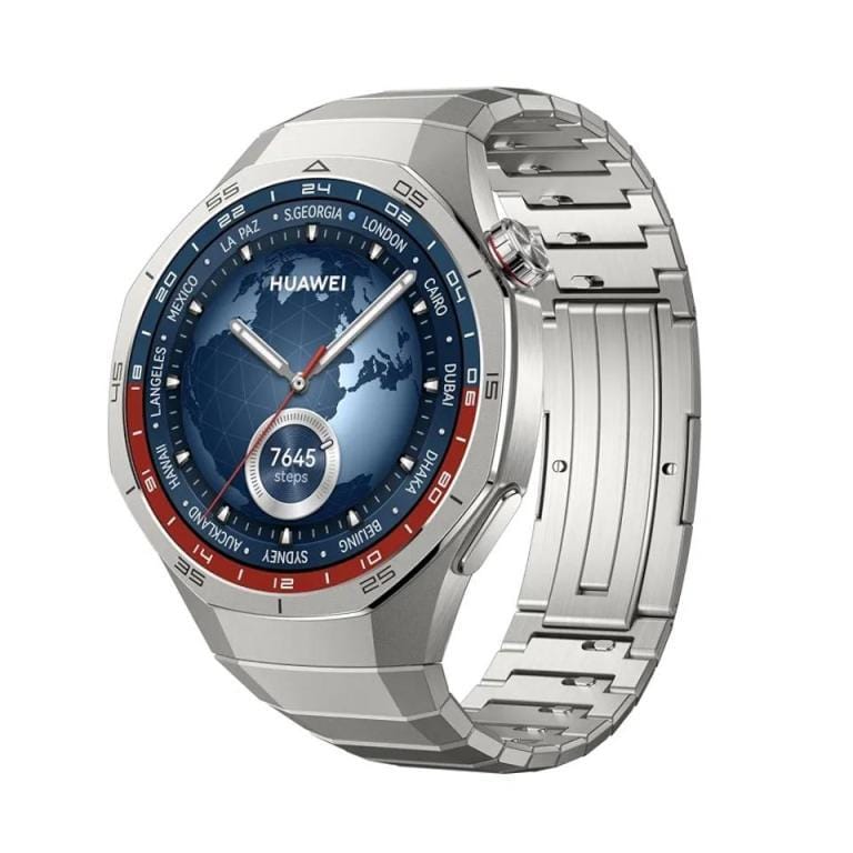Huawei Watch GT 5 Pro 46mm Smart Watch – Titanium Metallic Straps | 14-Day Battery, AMOLED Display 1.43"
