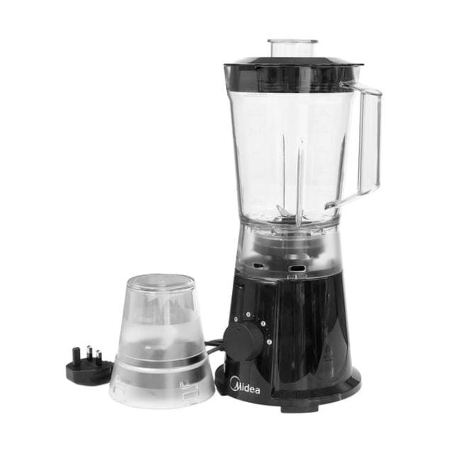 Midea BL1197A Table Blender with Grinder – 600W, 1.5L Jug, 2 Speeds + Pulse, Stainless Steel Blades, Black