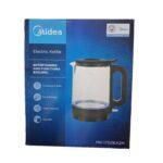 Midea Glass Electric Kettle – MK-17G06A2M, 1.7L, 2200W, Transparent Glass Body
