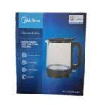 Midea Glass Electric Kettle – MK-17G06A2M, 1.7L, 2200W, Transparent Glass Body
