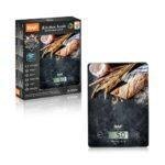 RAF R.10004 Digital Kitchen Scale – High Precision, Multi-Unit Conversion, Tare Function, Waterproof, Max 5kg
