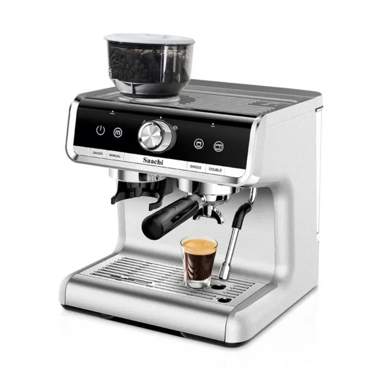 Saachi NL-COF-7063G 2.8L All-In-One Coffee Maker with Built-in Grinder – 15 Bar Espresso Coffee Machine 1550w