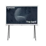 Samsung 55 Inch The Serif QLED 4K Smart TV – I-Shaped Iconic Design, Matte Anti-Reflection Display, 120Hz, Quantum HDR, Detachable Easel Stand