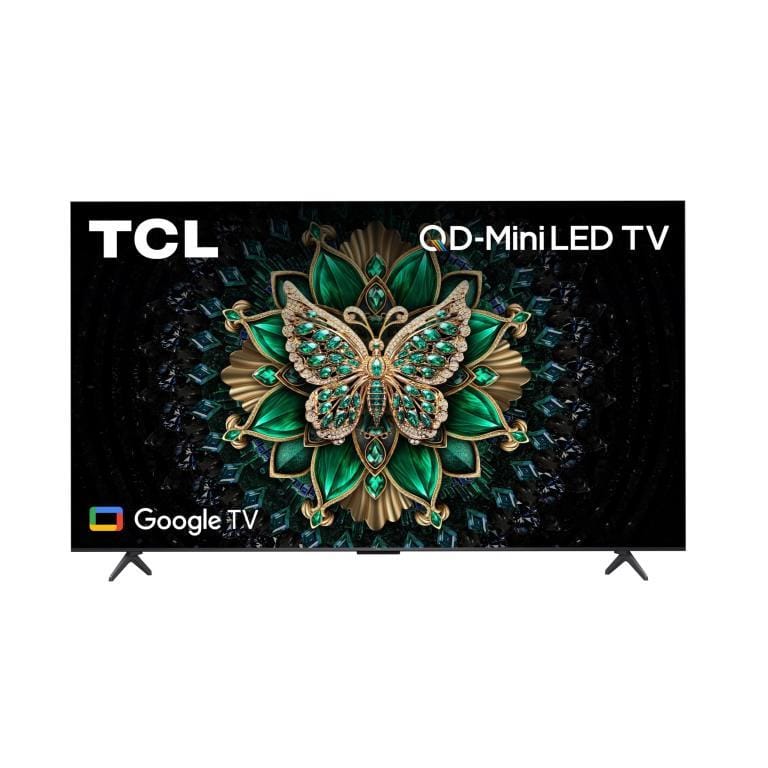 TCL 65 Inch C6K QD-Mini LED 4K Smart TV – 144Hz Native, 288Hz Game Mode, Google TV, ONKYO Sound, HDR10+, Dolby Atmos